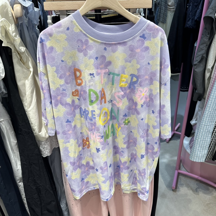ANNA-P韓國東大門直郵女士新品時尚休閑熱賣26夏季人氣T恤ANNA-PT恤圖色3