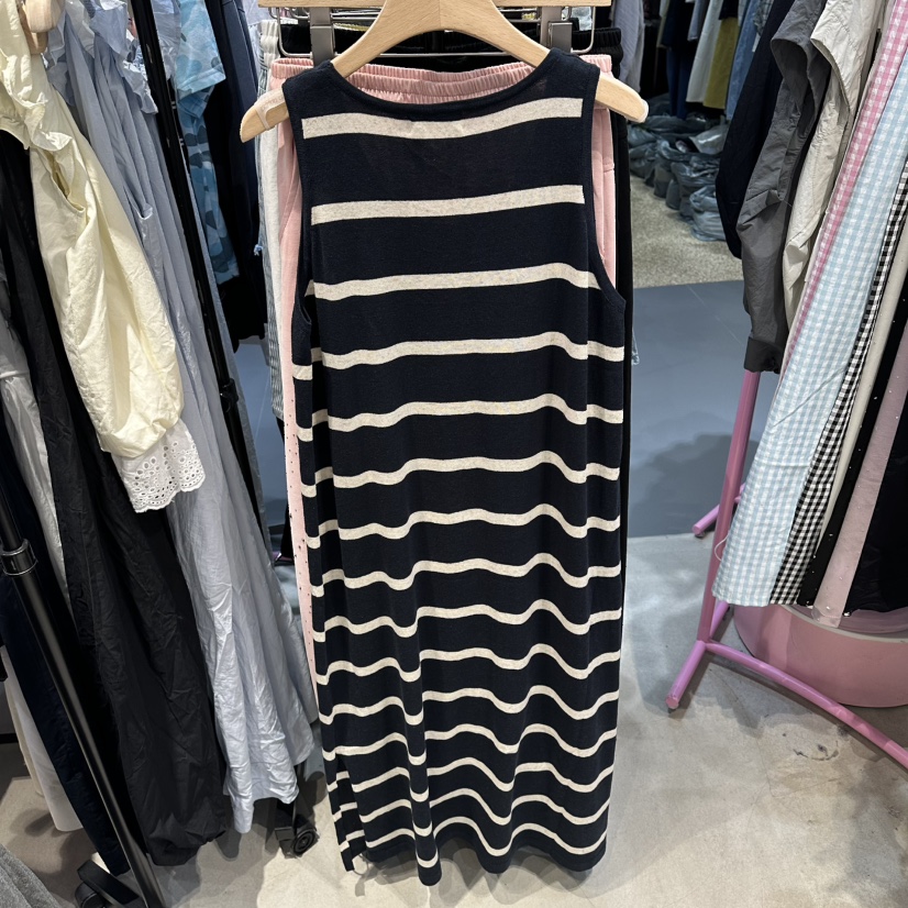 ANNA-P韓國直郵女士新品26夏季人氣熱賣休閑推薦連衣裙條紋ANNA-P連衣裙