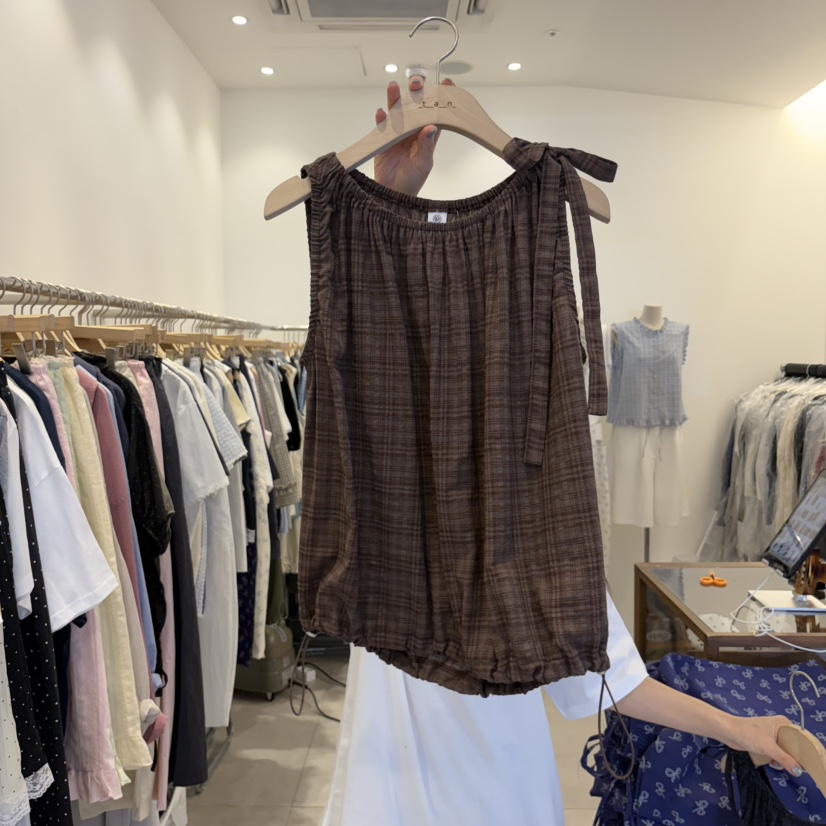 TAN&amp;COMO韓國東大門代購女士新品時尚26夏季吊帶背心tan-COMO吊帶/背心圖色1