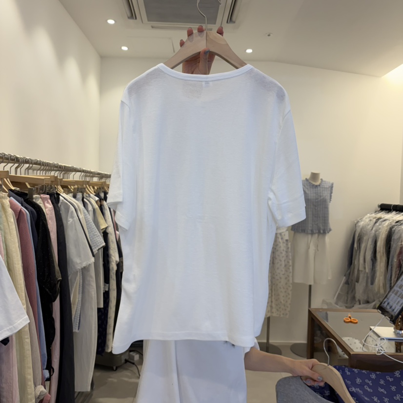TAN&amp;COMO韓國直郵實拍女士新品26夏季休閑推薦時尚T恤tan-COMOT恤