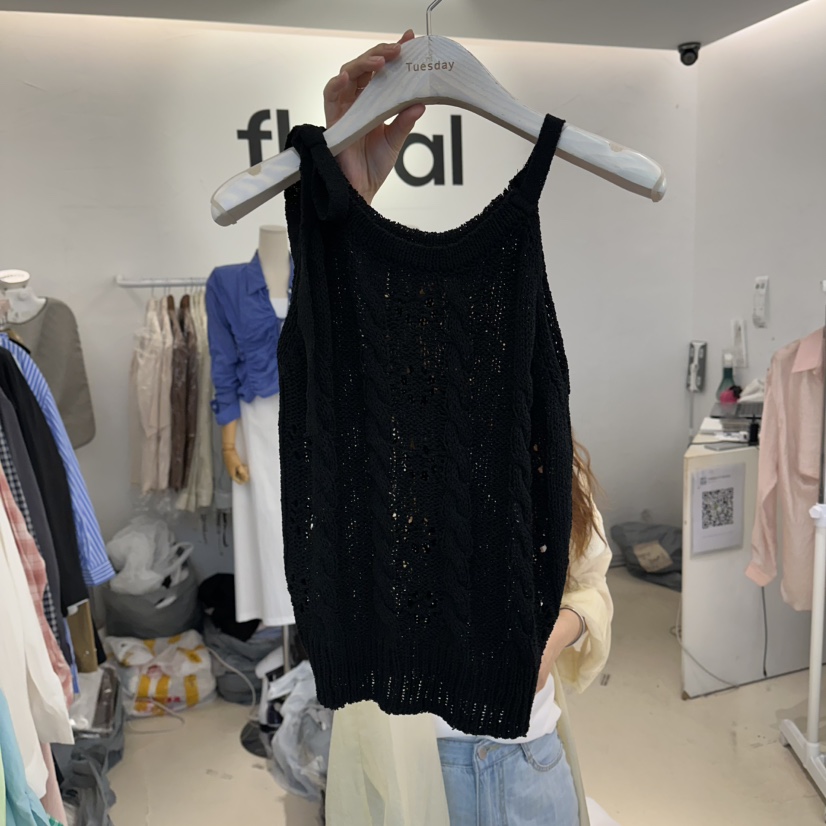 FLORAL韓國代購女裝新款26夏季休閑時尚熱賣人氣吊帶背心FLORAL吊帶/背心圖色2