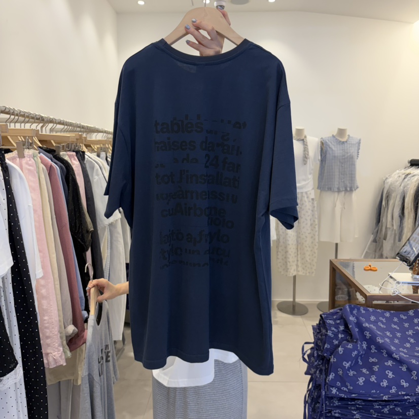 TAN&amp;COMO韓國直郵女士新品26夏季熱賣休閑推薦時尚T恤tan-COMOT恤