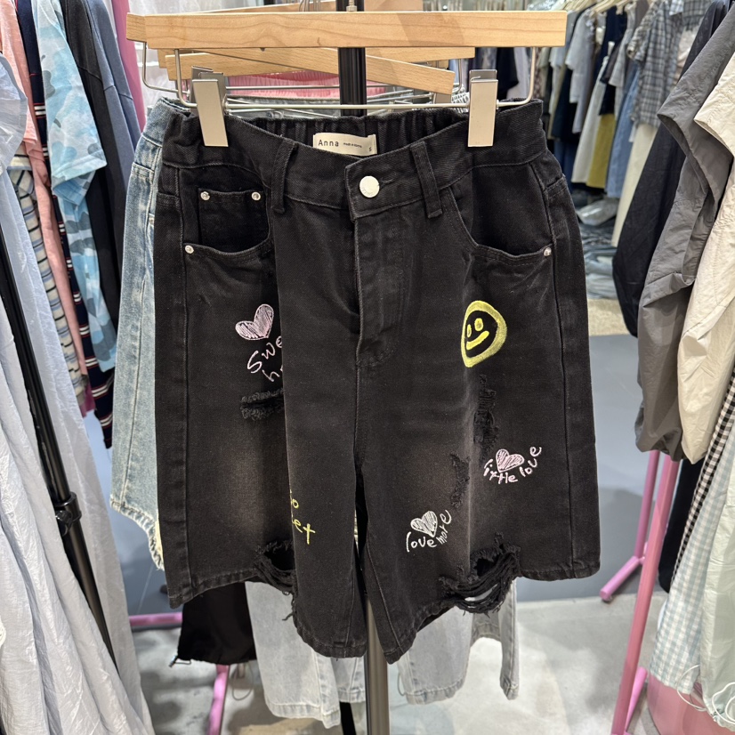 ANNA-P韓國東大門代購女裝新品熱賣時尚休閑人氣牛仔褲小號ANNA-P牛仔褲圖色2