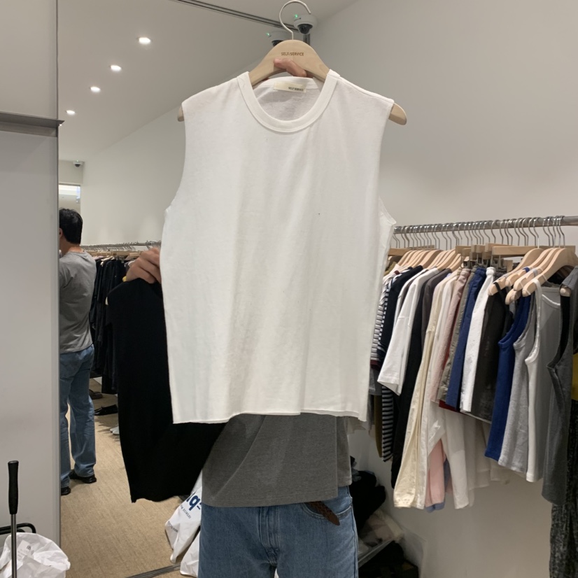 SELF SERVICE韓國東大門代購女裝新品休閑時尚熱賣吊帶背心SELF SERVICE吊帶/背心圖色2