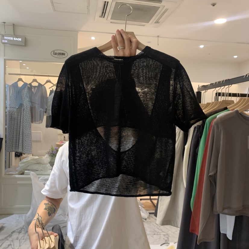 LA MAGIE FEMME韓國代購女士新品休閑人氣時尚熱賣針織衫Lamagie Femme針織衫圖色3