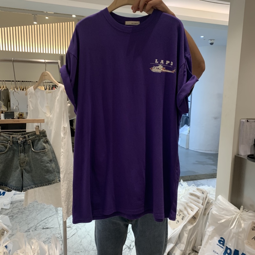 SELF SERVICE韓國直郵女士新款推薦熱賣時尚26夏季休閑T恤SELF SERVICET恤圖色1