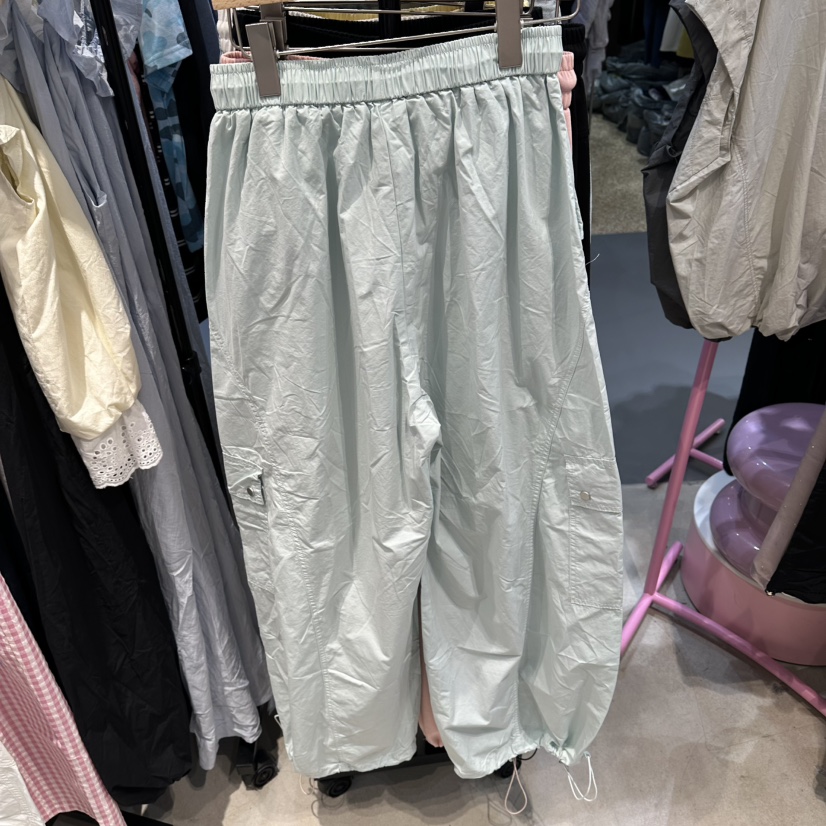 ANNA-P韓國代購女士新款時尚26夏季人氣休閑褲工裝褲小號ANNA-P休閑褲
