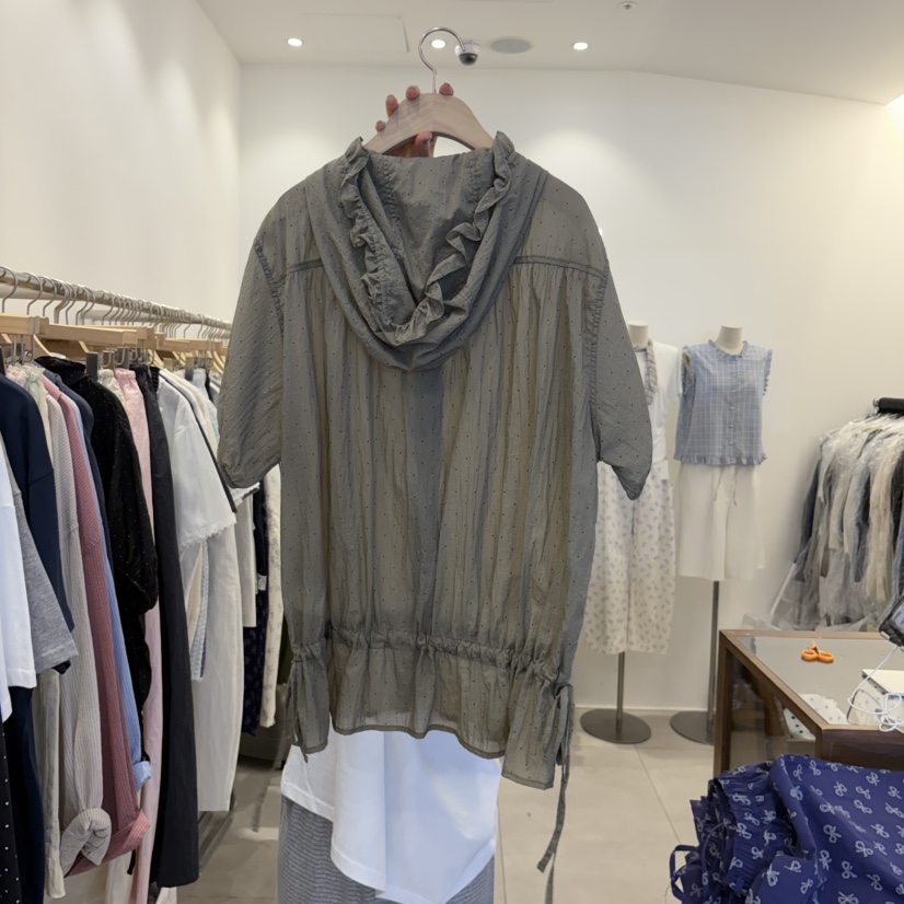 TAN&amp;COMO韓國東大門代購女裝新品熱賣休閑襯衫蕾絲衫tan-COMO襯衫/蕾絲衫