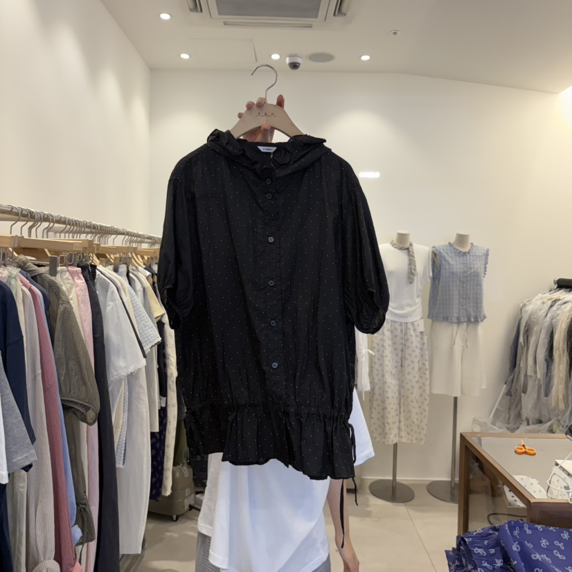TAN&amp;COMO韓國東大門代購女裝新品熱賣休閑襯衫蕾絲衫tan-COMO襯衫/蕾絲衫圖色2