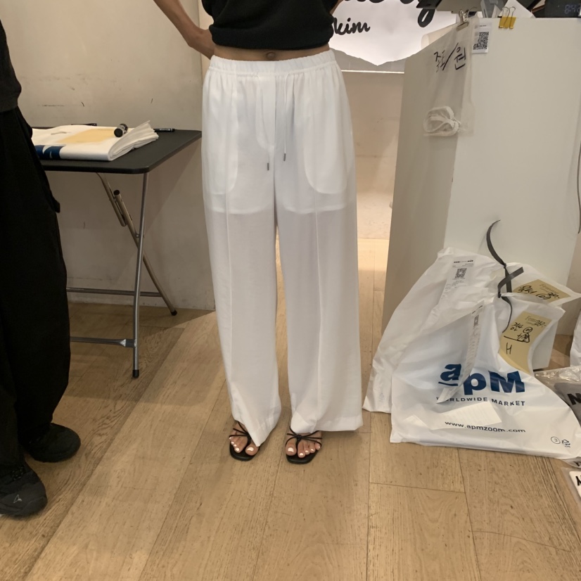 LA MAGIE FEMME韓國直郵實拍女士新品人氣休閑熱賣休閑褲Lamagie Femme休閑褲圖色2