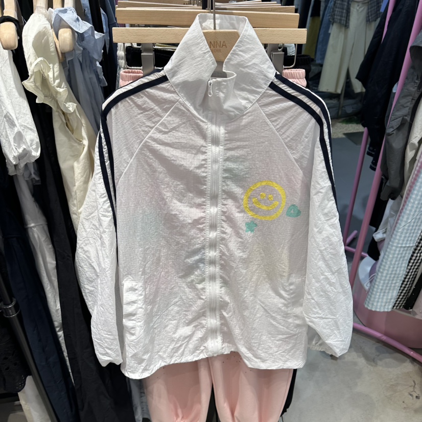 ANNA-P韓國代購女裝新品推薦時尚休閑26夏季人氣夾克防風衣ANNA-P夾克圖色1