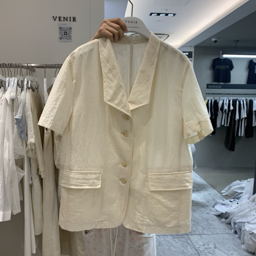 VENIR-a韓國代購女士新品休閑熱賣時尚推薦人氣26夏季夾克VENIR-a夾克圖色1
