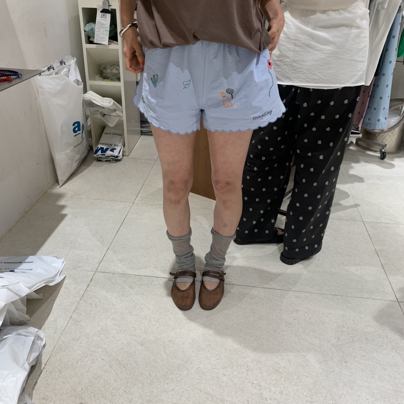 TEMPTING韓國代購女士新款推薦人氣熱賣26夏季時尚休閑短褲TEMPTING短褲圖色2