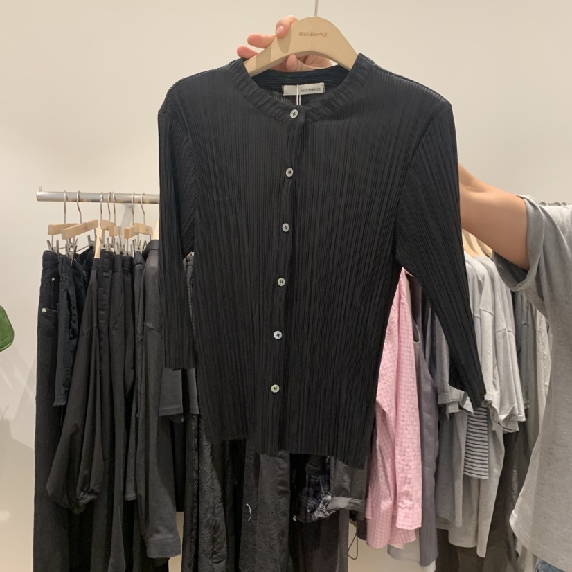 SELF SERVICE東大門實拍韓國女士新品人氣推薦襯衫蕾絲衫SELF SERVICE襯衫/蕾絲衫圖色3