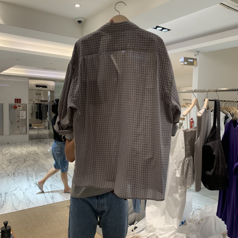 SELF SERVICE韓國直郵女士新款休閑時尚人氣26夏季襯衫蕾絲衫SELF SERVICE襯衫/蕾絲衫