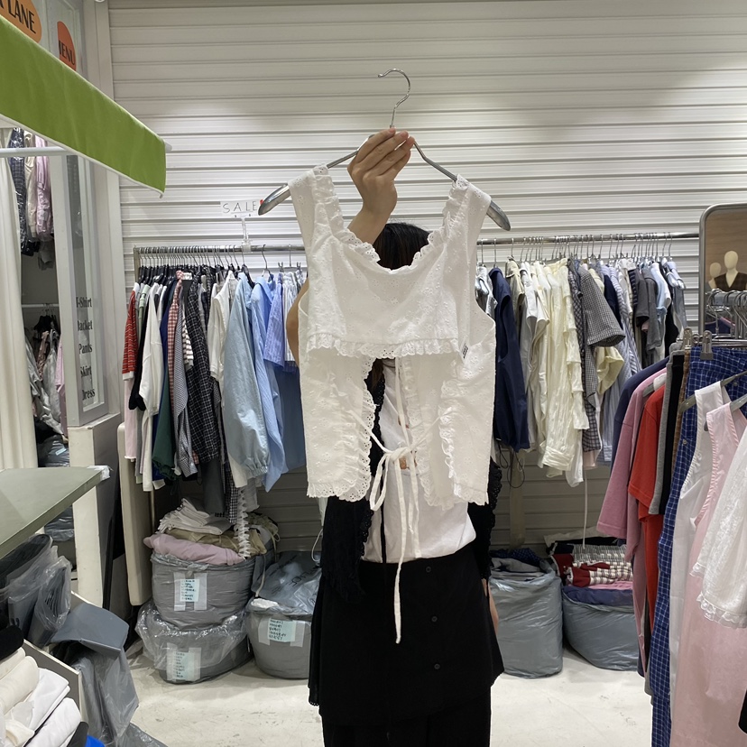 BRICKLANE韓國直郵女士新款26夏季吊帶背心不含內搭開襟無袖BRICKLANE吊帶/背心