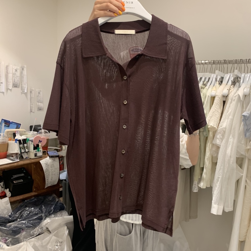 VENIR-a韓國直郵女士新品休閑26夏季時尚人氣熱賣推薦T恤VENIR-aT恤圖色2