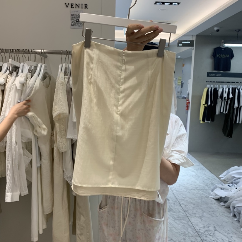 VENIR-a韓國直郵女裝新品時尚26夏季熱賣半身裙中短裙紐扣VENIR-a半身裙/中短裙