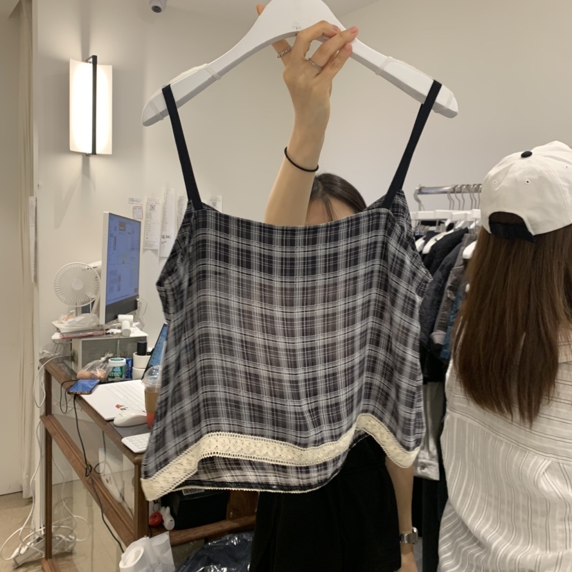 VENIR-a韓國直郵女裝新品時尚人氣推薦休閑熱賣吊帶背心VENIR-a吊帶/背心