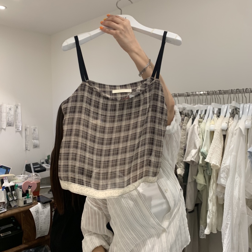 VENIR-a韓國直郵女裝新品時尚人氣推薦休閑熱賣吊帶背心VENIR-a吊帶/背心圖色2