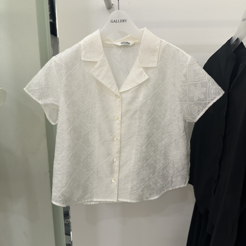 GALLERY-P韓國代購女裝新款時尚熱賣休閑推薦襯衫蕾絲衫GALLERY-P襯衫/蕾絲衫圖色1