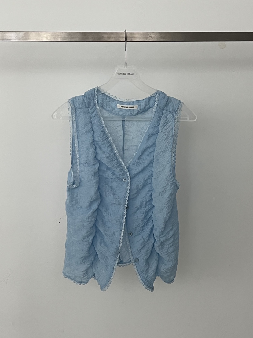 WEARABLE-L韓國直郵實拍女士新款人氣時尚休閑26夏季馬甲WEARABLE馬甲圖色2