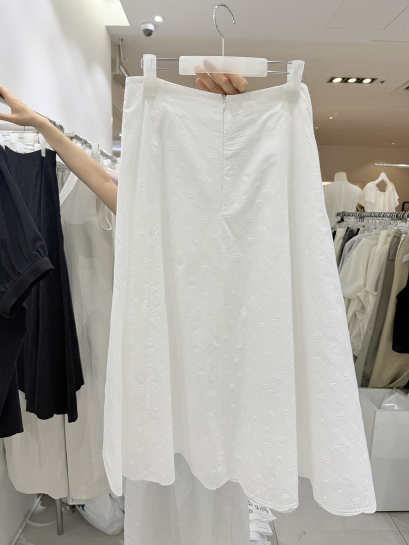 WOOD SAGE韓國東大門代購女裝新品時尚熱賣推薦長裙刺繡WOOD SAGE長裙
