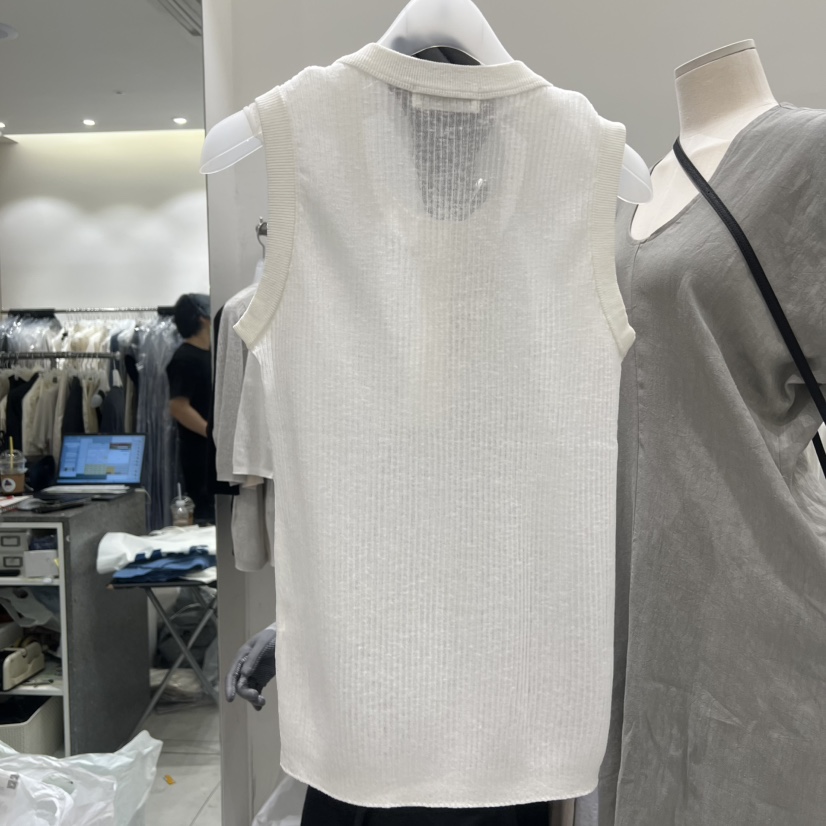 WOOD SAGE韓國直郵實拍女士新品26夏季時尚休閑吊帶背心WOOD SAGE吊帶/背心