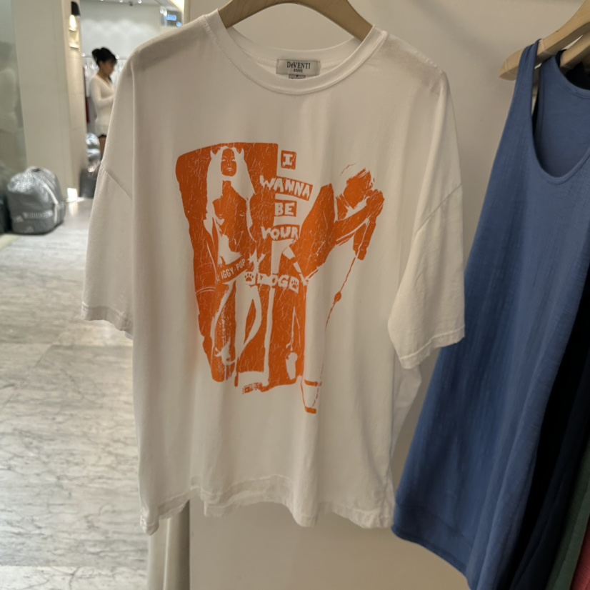 DE VENTI韓國代購女士新品時尚熱賣推薦人氣休閑26夏季T恤DE VENTIT恤圖色1