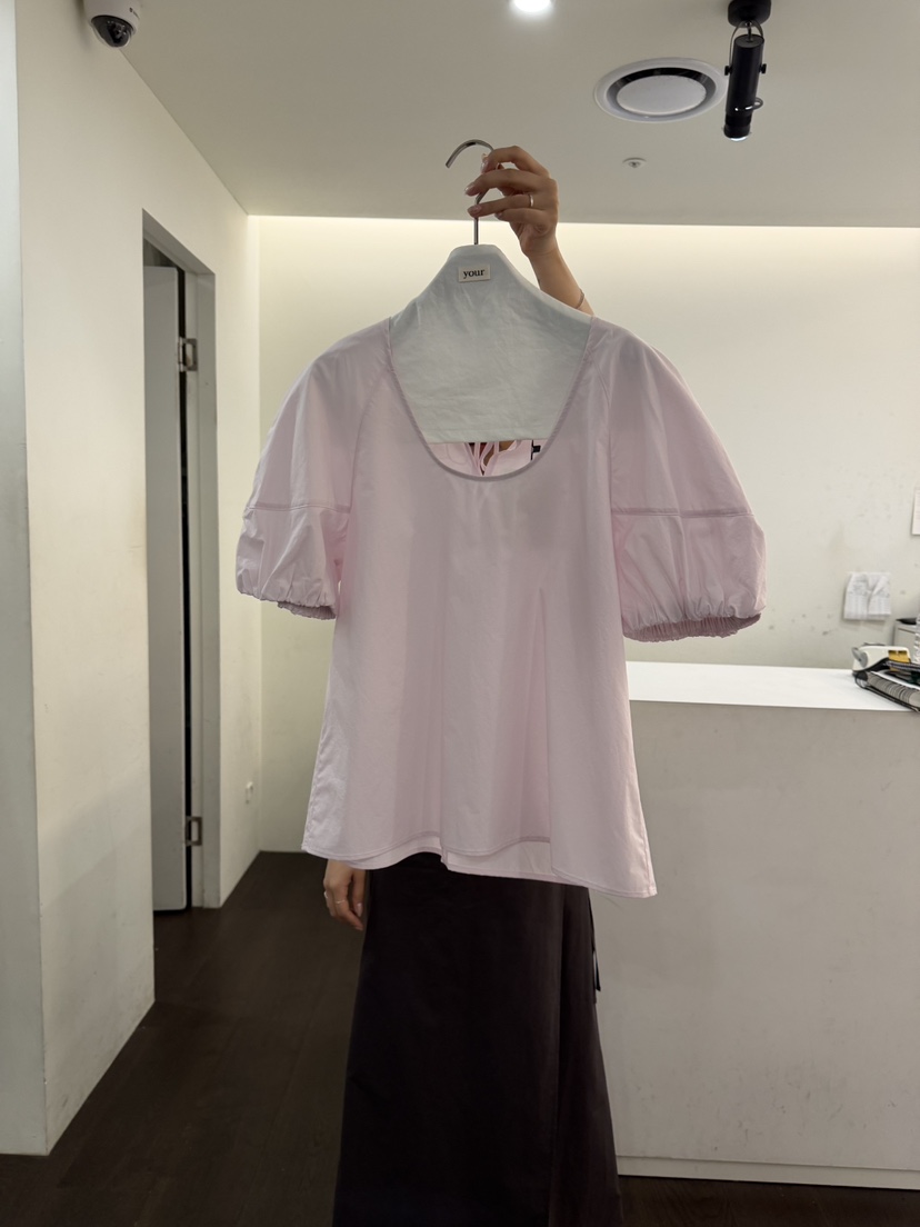 YOUR-P韓國東大門直郵女士新款人氣26夏季時尚襯衫蕾絲衫YOUR-P襯衫/蕾絲衫圖色3