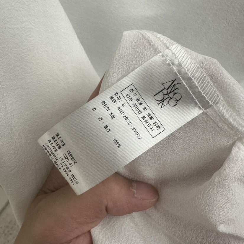 MER韓國直郵女裝新品時尚熱賣休閑26夏季人氣推薦T恤MER/ANGELO BIANCOT恤