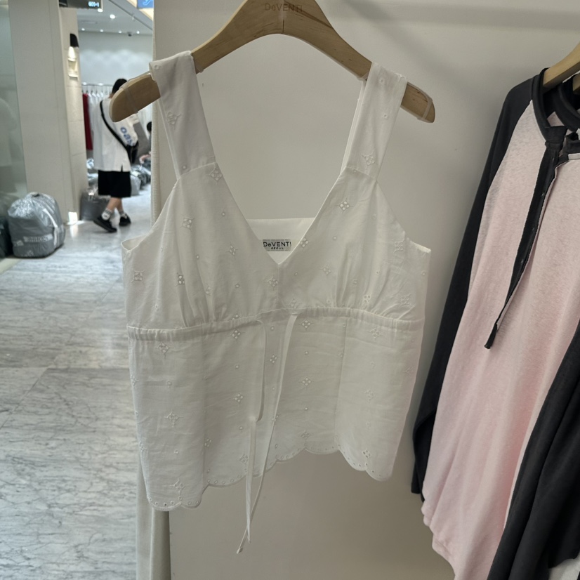 DE VENTI韓國東大門直郵女裝新品推薦休閑熱賣26夏季吊帶背心DE VENTI吊帶/背心圖色1