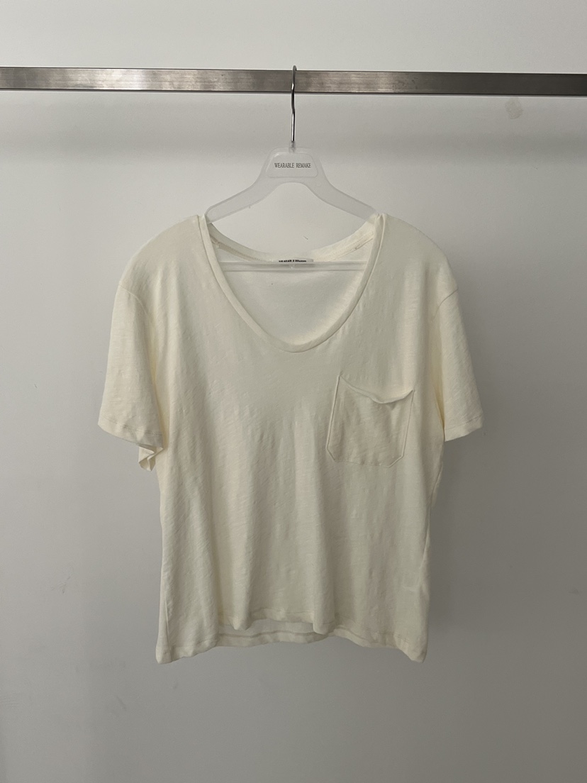 WEARABLE-L韓國東大門代購女士新品26夏季熱賣休閑T恤口袋WEARABLET恤圖色1