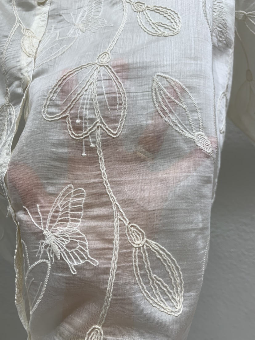 LUCY SALON韓國代購女裝新款熱賣休閑推薦人氣襯衫蕾絲衫LUCY SALON襯衫/蕾絲衫