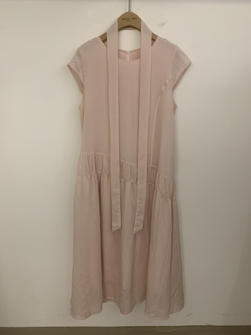 UNDER KEY韓國直郵女裝新款休閑推薦時尚26夏季連衣裙含圍巾UNDER KEY連衣裙圖色2