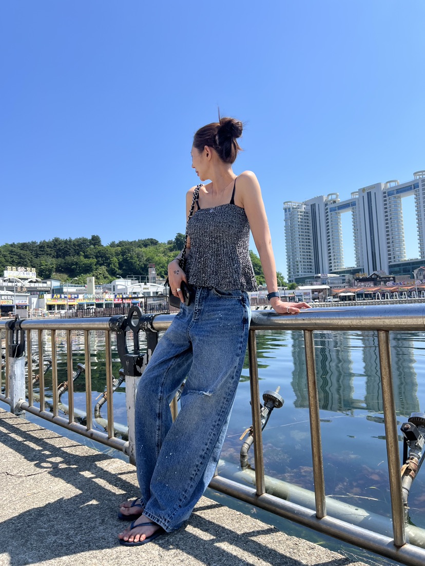 ADDICTED韓國直郵女裝新品人氣休閑26夏季時尚熱賣吊帶背心ADDICTED吊帶/背心