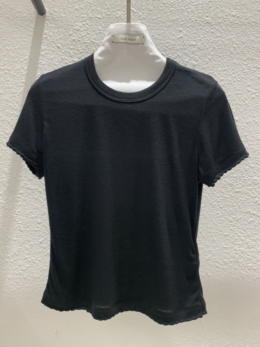 LUCY SALON韓國東大門直郵女士新款熱賣26夏季人氣T恤刺繡LUCY SALONT恤圖色4