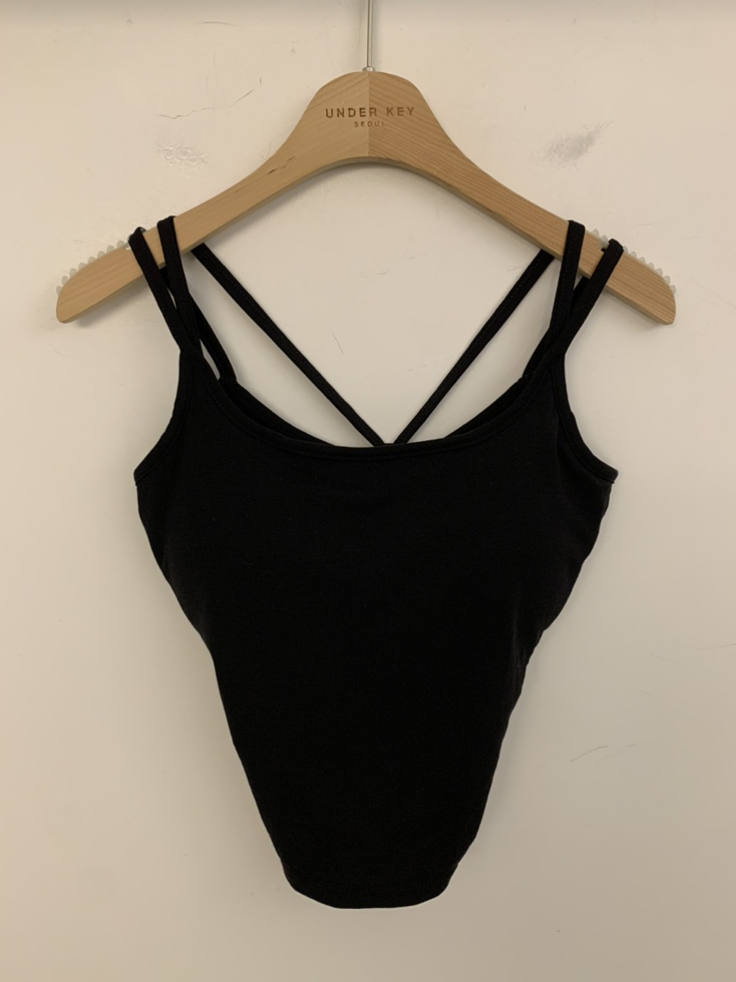 UNDER KEY韓國東大門直郵女士新品26夏季休閑吊帶背心無袖UNDER KEY吊帶/背心圖色3