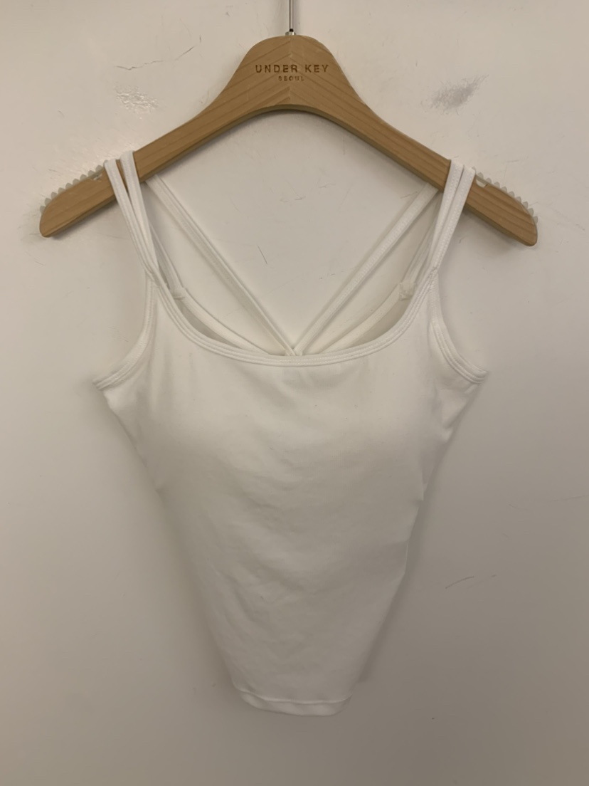 UNDER KEY韓國東大門直郵女士新品26夏季休閑吊帶背心無袖UNDER KEY吊帶/背心圖色4