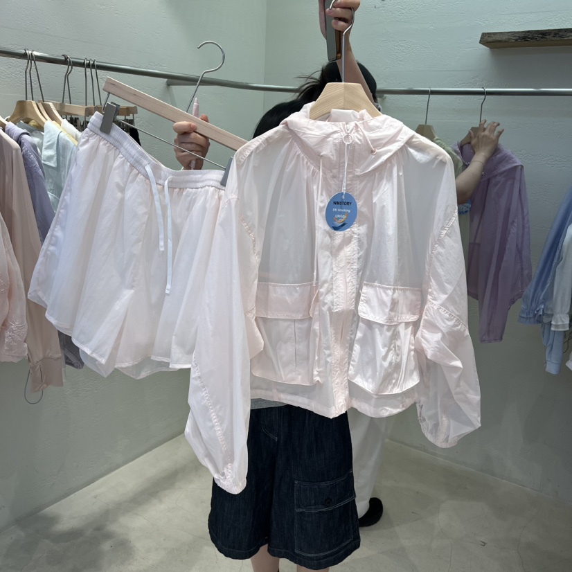 SIMPLE PARK/WMSTORY韓國直郵女裝新品26夏季套裝口袋套裝WMSTORY/SIMPLE PARK套裝圖色1