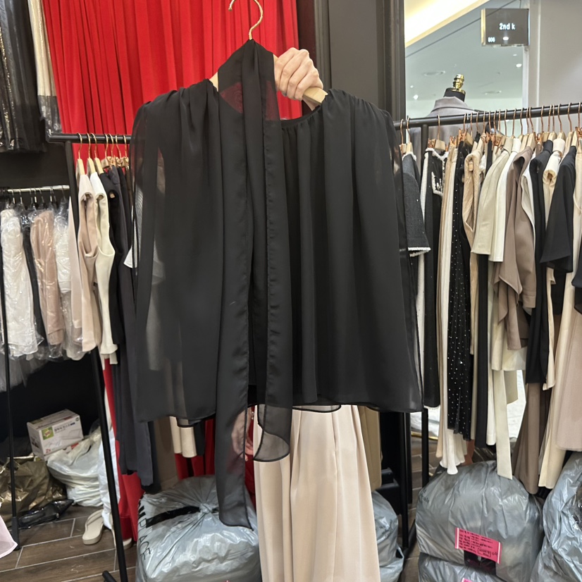 HERISH-HAUTE東大門實拍韓國女士新款時尚吊帶背心含圍巾Herish-Haute-A吊帶/背心圖色2