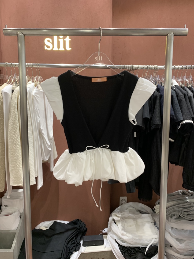 SLIT東大門實拍韓國女士新品休閑26夏季熱賣人氣襯衫蕾絲衫SLIT襯衫/蕾絲衫圖色3