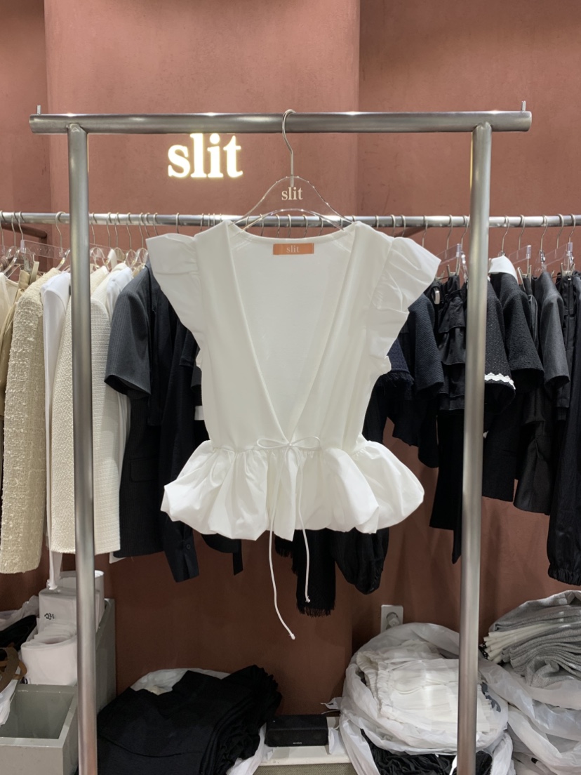 SLIT東大門實拍韓國女士新品休閑26夏季熱賣人氣襯衫蕾絲衫SLIT襯衫/蕾絲衫圖色4