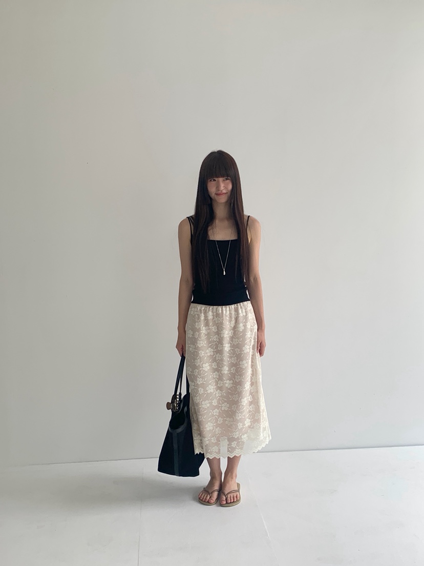 LOGARDEN韓國東大門直郵女裝新款人氣26夏季休閑時尚長裙LO GARDEN長裙