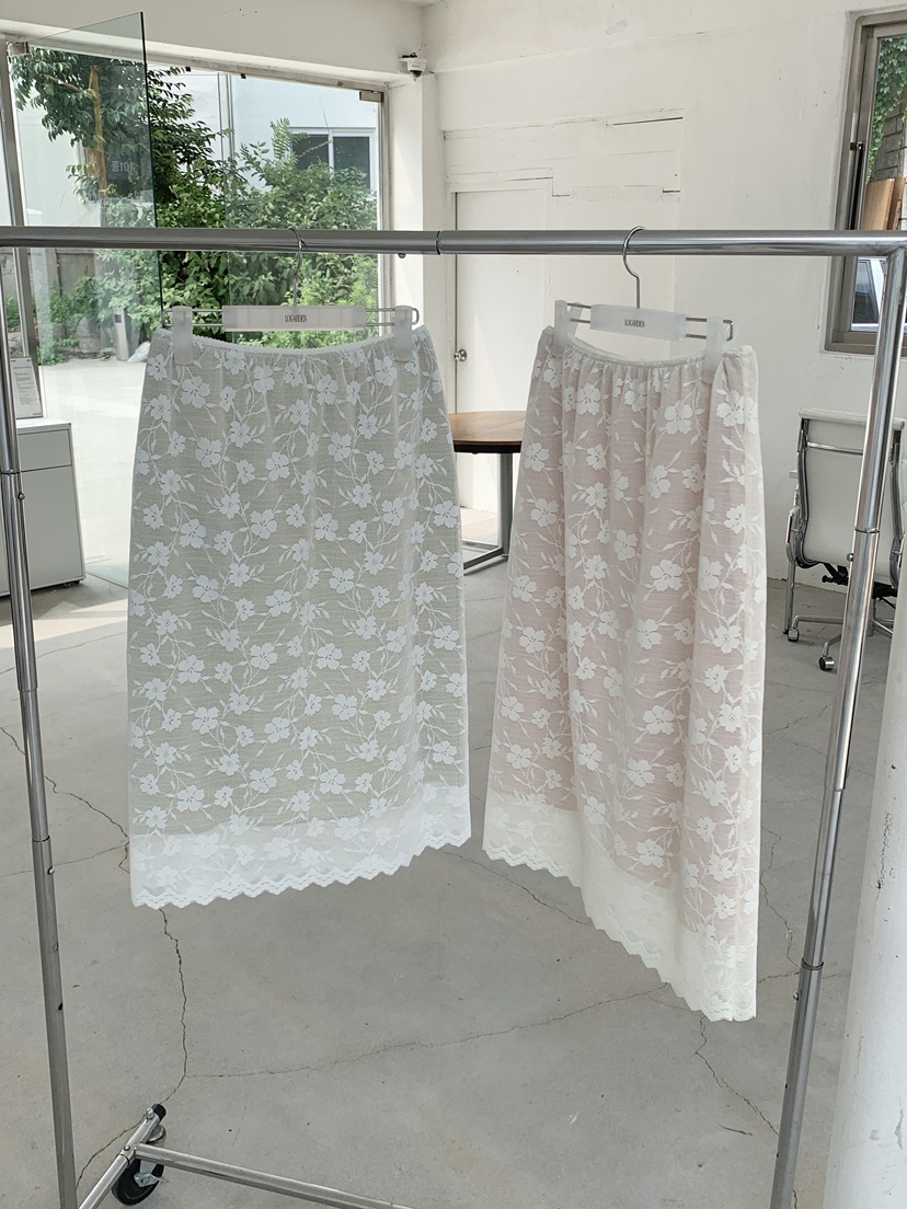 LOGARDEN韓國東大門直郵女裝新款人氣26夏季休閑時尚長裙LO GARDEN長裙