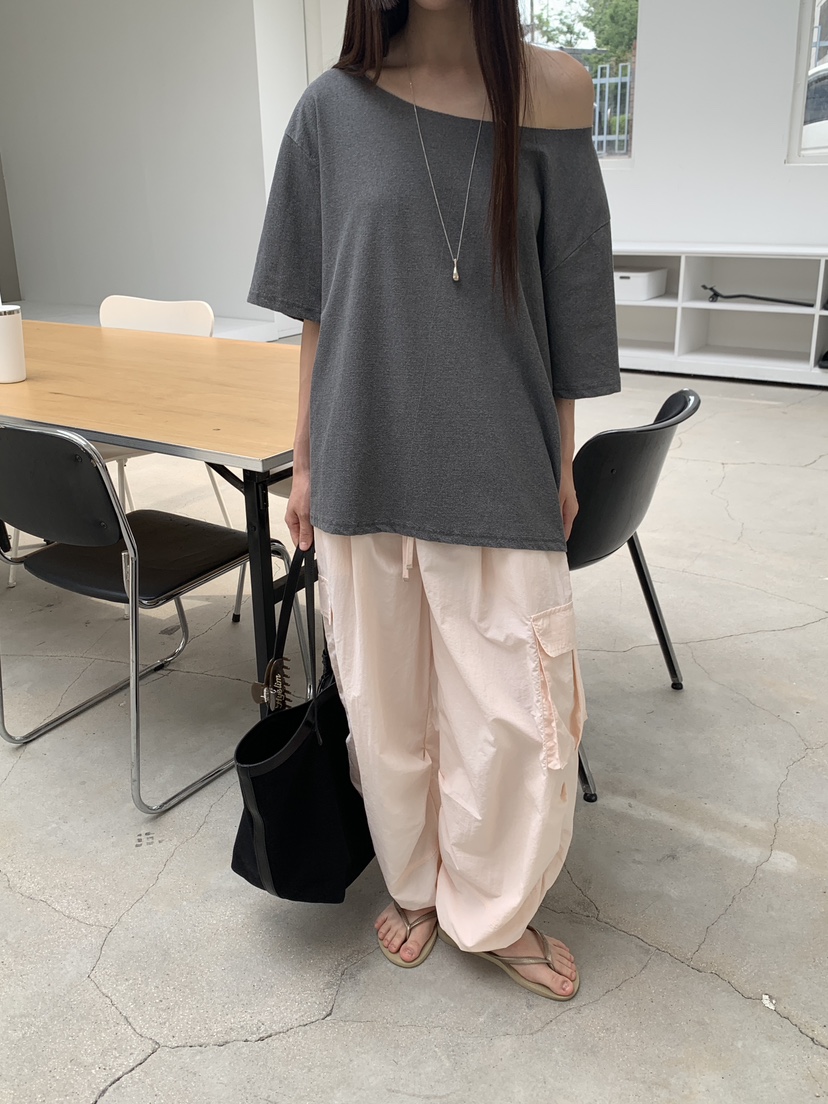 LOGARDEN東大門實拍韓國女士新品時尚休閑26夏季人氣休閑褲LO GARDEN休閑褲
