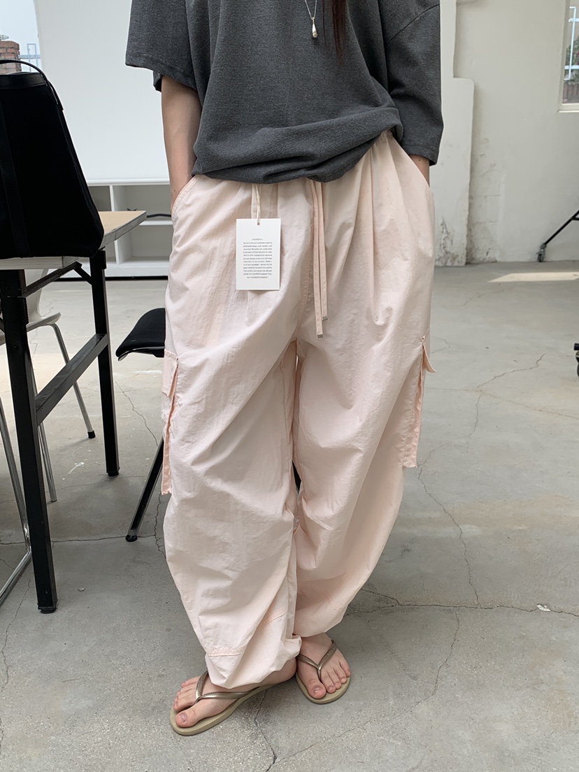 LOGARDEN東大門實拍韓國女士新品時尚休閑26夏季人氣休閑褲LO GARDEN休閑褲