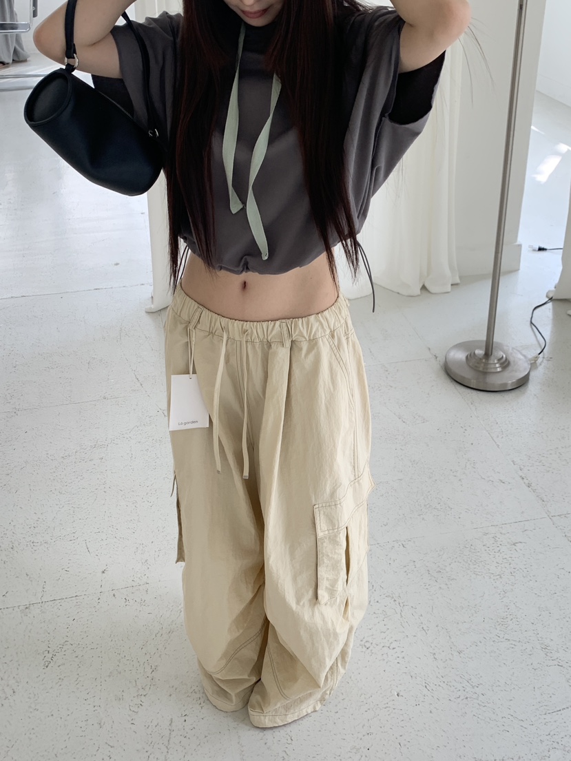 LOGARDEN東大門實拍韓國女士新品時尚休閑26夏季人氣休閑褲LO GARDEN休閑褲