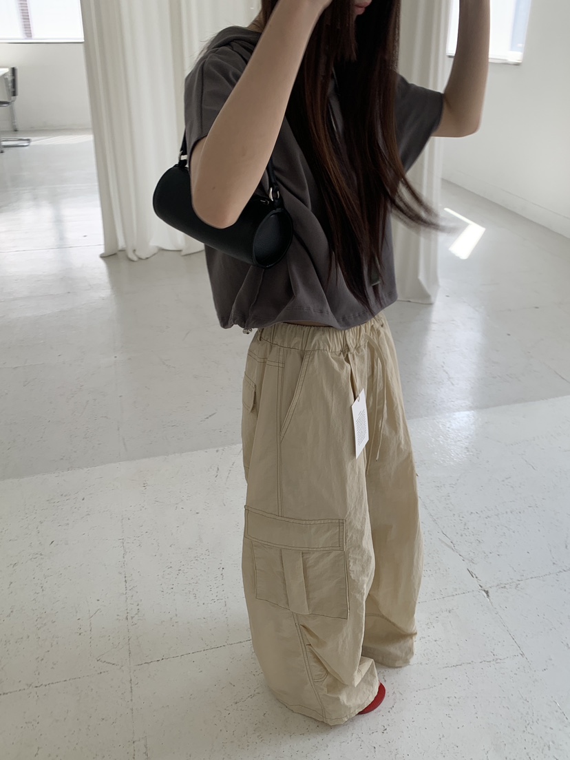 LOGARDEN東大門實拍韓國女士新品時尚休閑26夏季人氣休閑褲LO GARDEN休閑褲