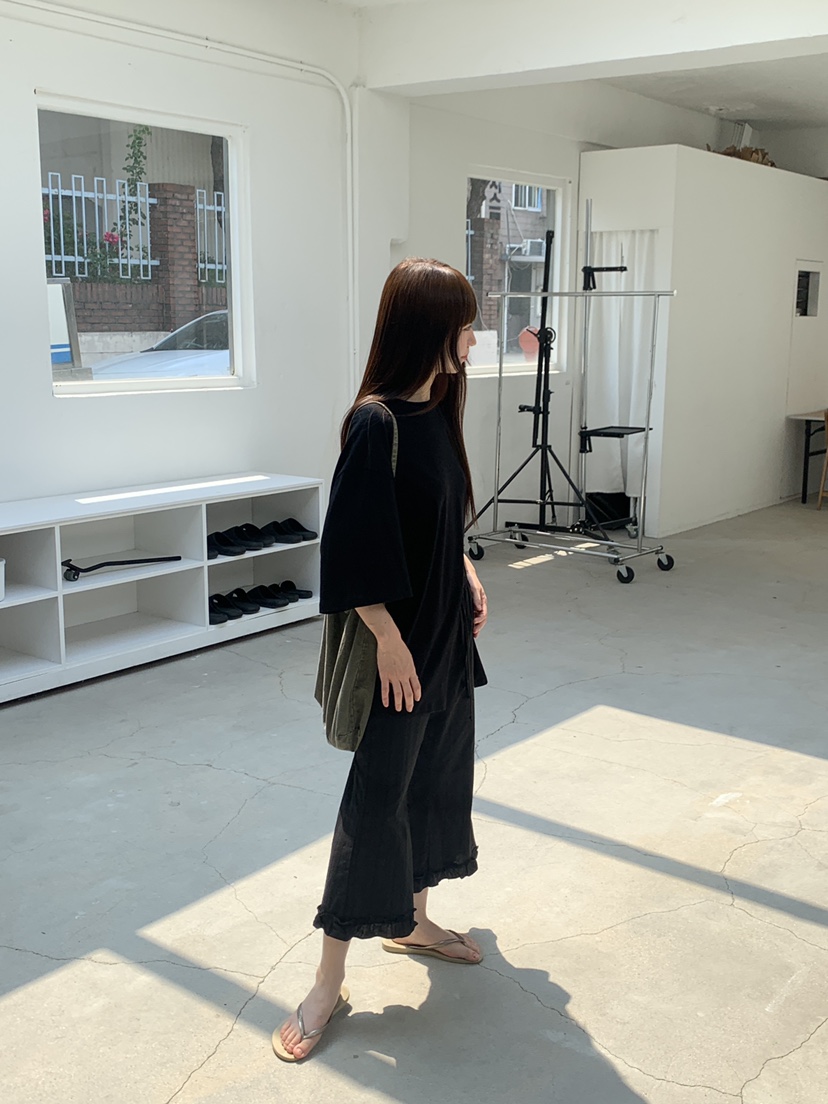LOGARDEN韓國直郵實拍女裝新款熱賣推薦時尚休閑26夏季休閑褲LO GARDEN休閑褲